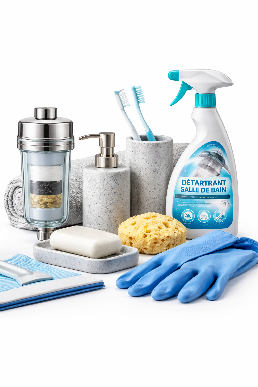 Accessoires Salle de Bain & Cuisine, Rangement & Entretien