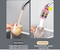 Cartouche de Filtration de filtre purificateur d'eau propre, 1 pièce, filtre à charbon, filtre de robinet d'eau, cuisine domestique, robinet de maison, Mini robinet