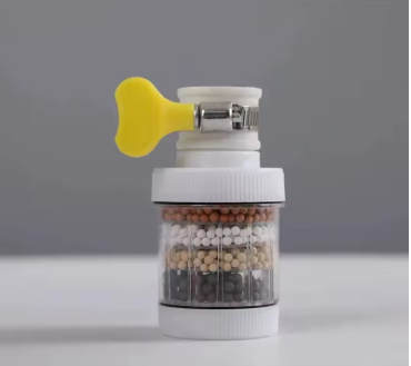 Cartouche de Filtration de filtre purificateur d'eau propre, 1 pièce, filtre à charbon, filtre de robinet d'eau, cuisine domestique, robinet de maison, Mini robinet